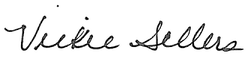 Vickie Sellers Signature