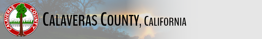 Calaveras Coutny Banner