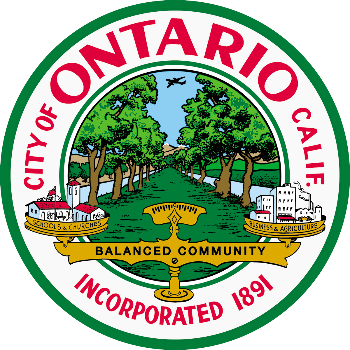 City of Ontario Seal