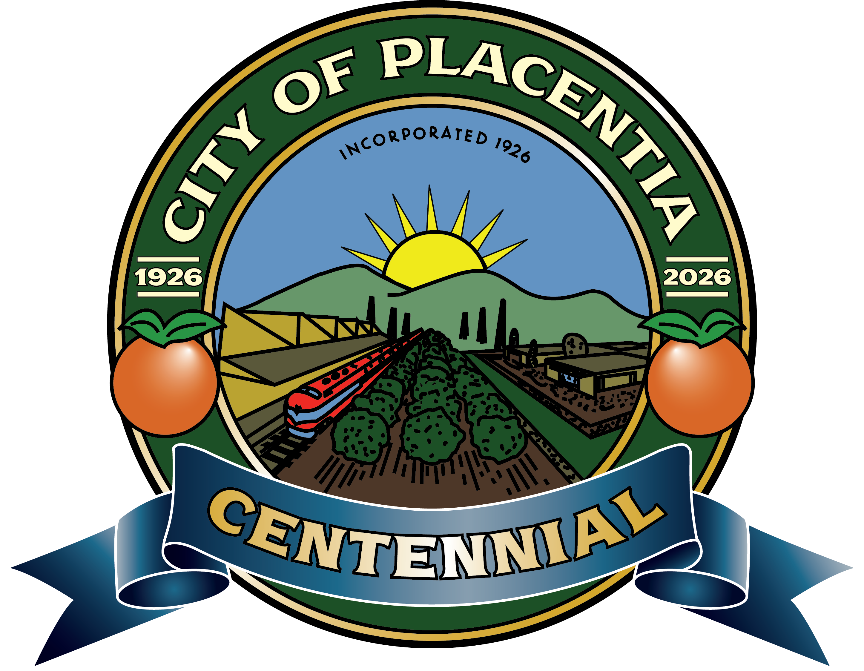 The City of Placentia, CA Logo