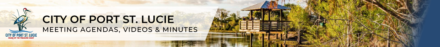 City of Port St. Lucie header