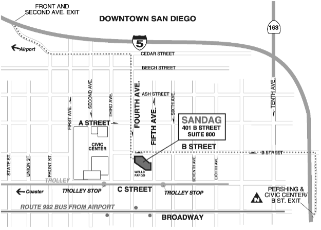San Diego Association of Governments Logo